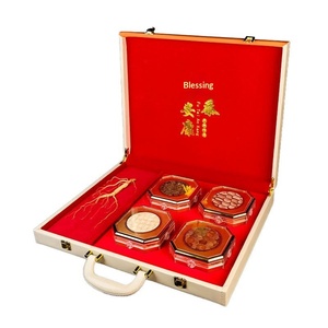 ชุดของขวัญสมุนไพรแห้งแบบกำหนดเองจากโรงงานผู้ผลิต (OEM) ประกอบด้วยสมุนไพร 5 ชนิดจากภูเขาฉางไป๋ รวมถึงโสมและเห็ดหลินจือ - Product Image 1