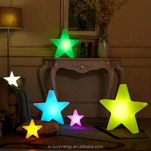 Luz LED Decorativa para Parques de Atracciones, Lámpara Colgante para Guardería, Luz Nocturna LED con Forma de Estrella para Habitación Infantil - Product Image 4