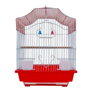 38cm China factory small Medium bird cage parrot folding premium strong bird cage finch parrot bird cage