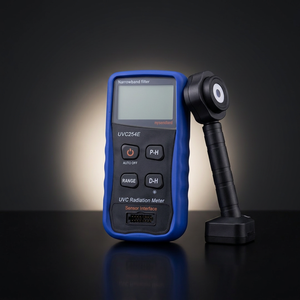 UV-C Tester UVC Dosimeter Ultraviolet-C Intensity Meter High Precision Digital Portable Lux Meter 248-262nm Spectral Bandwidth - Product Image 1