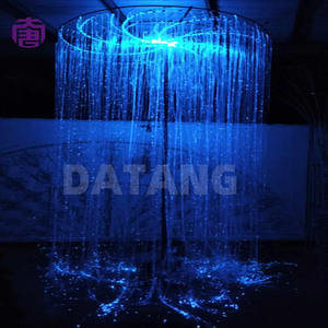 Árbol de sauce LED de alta demanda, adorno escénico comercializable con ramas colgantes para decoración de pasillos y campus, en venta - Product Image 4