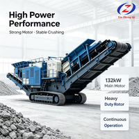 Mini Trituradora Móvil 1-30t/h, Trituradora de Mandíbulas Ultra-Compacta y Portátil para Pequeñas Empresas de Minería de Oro