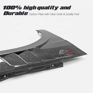 Guardabarros Delantero para Hyundai Elantra Avante N (CN7) 21+ Facelift EPA Fibra de Carbono Real (Modelo Facelift) Negro EPR - Product Image 6