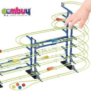 Set di Blocchi per Costruzioni con Pista per Palline Rotolanti Fai-da-Te Educativo in Plastica - 4 Palline - Product Image 6