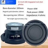 Haut-parleur de subwoofer Offres Spéciales de 6.5 pouces adapté au haut-parleur de subwoofer Audio de Modification de voiture domestique KTV pour BMW