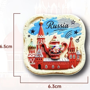 Imanes de Resina 3D de Asia, Rusia, <span class=keywords><strong>Murmansk</strong></span>, Baikal, Recuerdo Turístico, Adhesivo para Refrigerador, Artesanía, Regalo, Decoración - Product Image 4