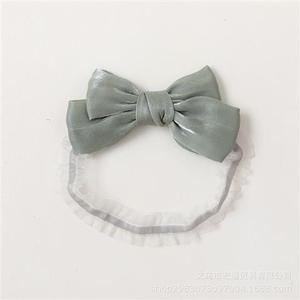 عصابة رأس للأطفال، تصميم أميرة، لعمر شهر واحد، مع فيونكة، للأطفال حديثي الولادة، إكسسوارات شعر للأطفال - Product Image 5