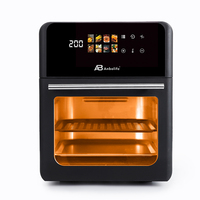 Anbolife Friteuse à air chaud 10L antiadhésive à commande numérique, sans PFAS, écran tactile, technologie Rapid Air, 80 % moins d'huile, OEM, best-seller