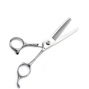 440C Tóc Không Gỉ Cắt Kéo Chuyên Nghiệp Làm Tóc Kéo Cắt Tóc Kéo Biểu Tượng Nhật Bản HS-0047 Bất Nhà Máy Tùy Chỉnh Sắc Nét - Product Image 3