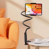 Penyangga Tablet Lengan Panjang Fleksibel Tebal dari Aluminium Alloy Harga Murah 70cm Universal untuk Meja Samping Tempat Tidur dan Desktop, Dudukan Ponsel
