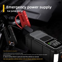 Alimentation d'urgence pour voiture, compresseur d'air embarqué, démarreur de batterie tout-en-un, batterie externe DC 14,8V 150 PSI U26002