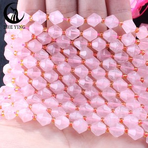 Cuentas de Piedra Facetadas Bicónicas de 8mm Zhe Ying, Cuentas de Piedra Natural, Gemas Sueltas, Cuentas de Piedra Facetadas Bicónicas para la Fabricación de Joyería - Product Image 2