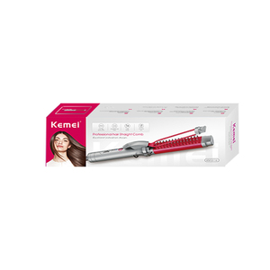Herramienta de Peinado <span class=keywords><strong>Kemei</strong></span> Km-3116, Plancha de Pelo Profesional 2 en 1, Peine Alisador de Pelo con Calor, <span class=keywords><strong>Rizador</strong></span> - Product Image 6