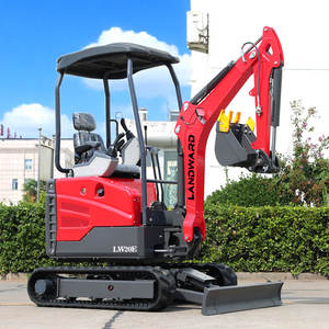 مجنزر 2 طن حفارة صغيرة عالية الجودة مزرعة منزلية تستخدم آلة جديدة مع محرك EPA Euro 5 للبيع بالجملة - Product Image 2