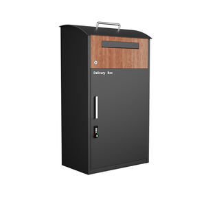घर के बाहर बड़े पैकेज वाटरप्रूफ धातु स्टील लेटर मेल मेल बॉक्स पोस्ट स्मार्ट पार्सल डिलीवरी ड्रॉप बॉक्स - Product Image 4