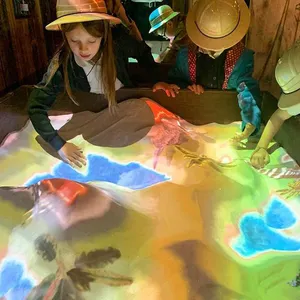 3d Projection Game for kid Magic Sand Interactive Table Projector Reality Sandbox Projections