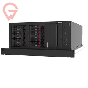เซิร์ฟเวอร์แบบทาวเวอร์ ThinkSystem ST250 V2 4U พร้อมโปรเซสเซอร์ Intel Xeon Pentium 95w หน่วยความจำ 128GB DDR4 เวิร์กสเตชันสำหรับองค์กร Lenovo โครงสร้างพื้นฐานไอที - Product Image 4