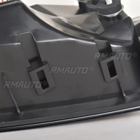 Conjunto de Luces Traseras para Ford Mustang Versión Estadounidense 2015-2020, 5 Modos, LED Completo, Señal de Giro Dinámica, Luz de Freno, Lente Ahumada