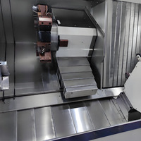 Centre de tournage CNC TCK1250 à structure rigide, grand tour à banc incliné avec banc oscillant, adapté aux pièces de grande diamètre