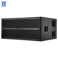 TTS 36-A Double caisson de basses actif haute puissance de 18 pouces, 96 kHz, traitement DSP 32 bits, enceinte de qualité professionnelle