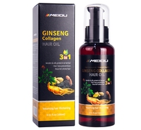 Aceite Esencial de Queratina, Colágeno y Ginseng para el Cuidado del Cabello