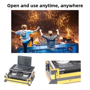 Flight case pour équipement DJ <span class=keywords><strong>Pioneer</strong></span> DDJ GRV6 OMNIS-DUO <span class=keywords><strong>XDJ</strong></span> <span class=keywords><strong>XZ</strong></span> DDJ RR, fabriqué en Chine continentale, sans personnalisation. - Product Image 4