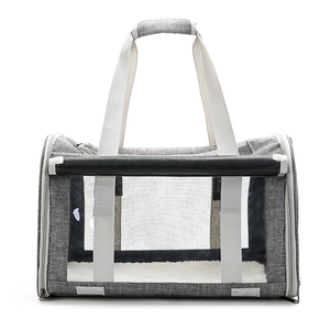 Xách tay Trọng lượng nhẹ Oxford Vật liệu vật nuôi tàu sân bay Túi PVC ngoài trời lồng rắn mô hình dây kéo đóng cửa cho động vật nhỏ mèo chó - Product Image 3
