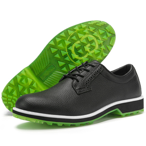 Chaussures de <span class=keywords><strong>golf</strong></span> imperméables pour hommes avec tige en cuir véritable et semelle en caoutchouc Zapatos De <span class=keywords><strong>Golf</strong></span> pour les sports d'automne et d'hiver - Product Image 5