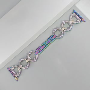 <span class=keywords><strong>O</strong></span>-Shape สายโลหะแวววาวสำหรับแอปเปิ้ลวอทช์45มม. 49มม. 41มม. 44มม. 42มม. - Product Image 2