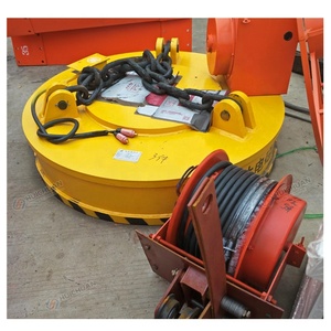 Máquina de reciclaje usada, elevador magnético de 1000kg, excavadora, elevador de recogida magnética, grúa electromagnética de elevación de chatarra - Product Image 3