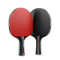 Ensemble professionnel de batte de ping-pong en bois pour débutants raquette de tennis de table avec 3 balles Offre Spéciale bas prix