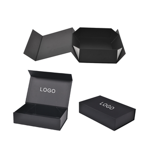 Caja de Regalo de Lujo con Tapa Magnética Abatible, Papel Cartón, Logotipo Personalizado, Cinta, Solapa, Embalaje de Almacenamiento, Cierre Magnético Plegable - Product Image 2
