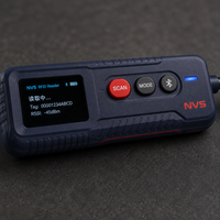 Lecteur-scanner RFID portable pour le suivi des actifs informatiques et l'inventaire, terminal portable avec antenne fine étendue pour centre de données