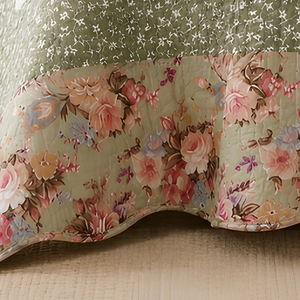 Juego de Cubrecamas de Algodón con Estampado Floral Vintage, Estilo Americano, para Todas las Estaciones - Product Image 6
