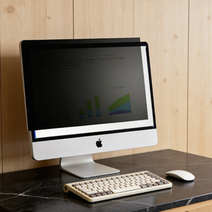 Filtro de Privacidad Amplio BOZABOZA, Reducción de Luz Azul, Material PET, Antideslumbrante, Bloqueador de Vista Lateral para Monitor de Oficina de 27 Pulgadas - Product Image 1