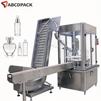Machine de bouchage rotative automatique en acier inoxydable sanitaire avec régulation de couple pour l'embouteillage alimentaire et médical
