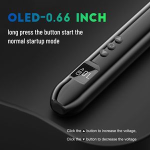 Machine à tatouer sans fil Tuffking avec écran numérique, corps en aluminium, batterie au lithium, outil professionnel nouvelle génération pour le marché international - Product Image 4
