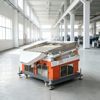 Déstonneuse à gravité pour graines agricoles, machine de retrait des pierres pour la ligne de traitement du blé, du soja, du maïs et des grains de café