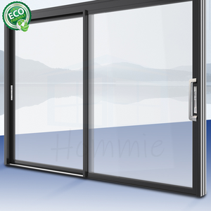 Porte coulissante robuste pour extérieur de maison, porte en aluminium pour patio, belles portes coulissantes en verre pour balcon - Product Image 1