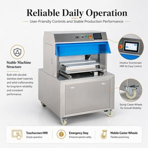 Machine automatique de découpe ultrasonique pour la fabrication de petits gâteaux et desserts, idéale pour les boulangeries, à vendre - Product Image 4