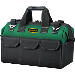 Sturdy Portable Hardware <b>Tool</b> <b>Bag</b> Multi-Functional Electrical Canvas Repair Accessories Storage Customized OEM ODM Nylon - Product Image 1