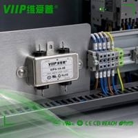 Filtre de puissance monophasé EMI RFI VIP4-1A-06(10243) 6A 115/250VAC 50-60Hz, filtre de purification de bruit CA pour système d'alimentation