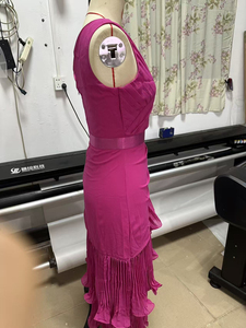 Vestido de Verano 2026, Nuevo Estilo Europeo para Mujer, Estilo Dulce, Color Sólido, Sin Mangas - Product Image 6