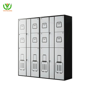 YinLong Smart Elektronische Gepäcks chränke mit Gesichts erkennung Finger abdruck PIN-Code-60 Fächer Zusammen gebauter haltbarer Stahl - Product Image 6
