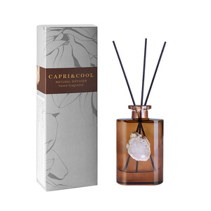 New Design Reed Diffuser Sets Agate Crystals Nile Summer English Pear Freesia Scent Long-Lasting for Living Room Bathroom Office - Product Image 5