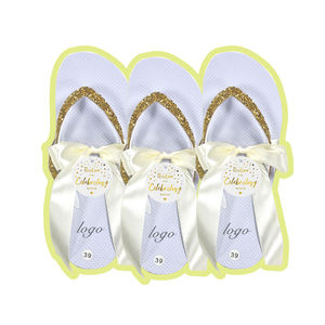 Personalisierte Logo-Hochzeits-Flip-Flops für Gäste – Großpackung Sandalen, Tanzschuhe, Strand- und Pool-Party-Slipper, leicht, weich, Sommer, Frühling, Herbst - Product Image 6