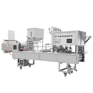 Özelleştirilmiş Calippo tüp çay bardağı sızdırmazlık makinesi mühürleyen ambalaj ve küçük iş fikirleri için imalat makineleri