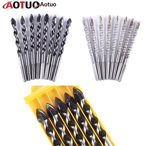 Accesorios para taladro, broca para cerámica, broca triangular alargada, broca para azulejos de cerámica, abridor de orificios para vidrio cerámico - Product Image 1