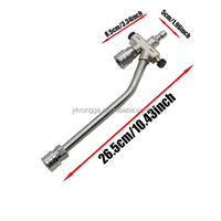 En gros Amare Lance de lavage haute pression à double pistolet en acier inoxydable et laiton avec fonction mousse, accessoire pour lavage de voiture