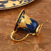 Ensemble de vin élégant et raffiné de style chinois, luxe léger, avec pot à vin et tasses en alliage de zinc - Cadeau idéal pour le salon, la maison, l'hôtel